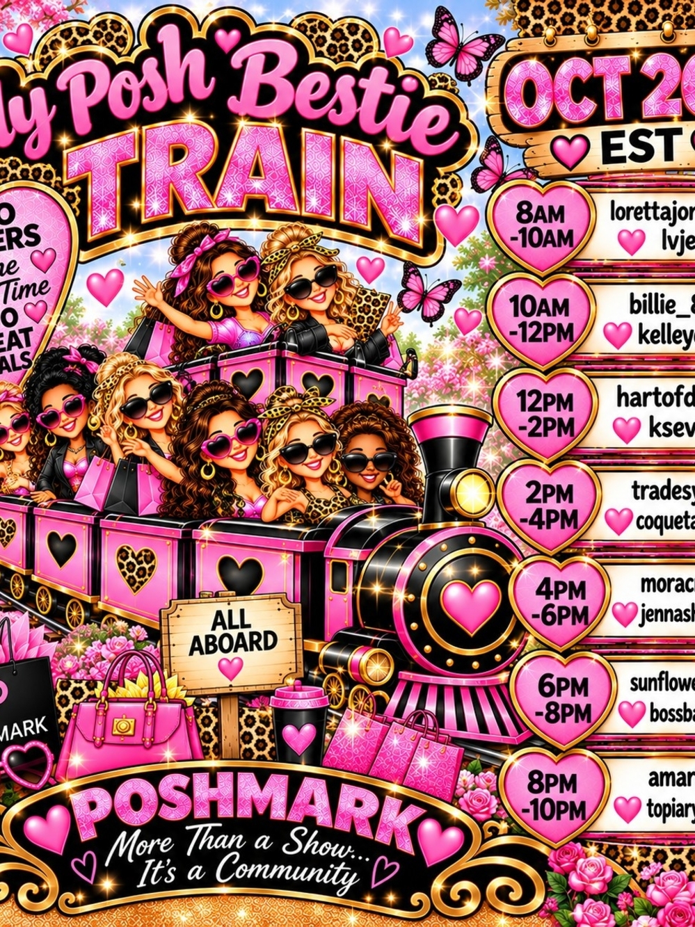 Posh Bestie Train